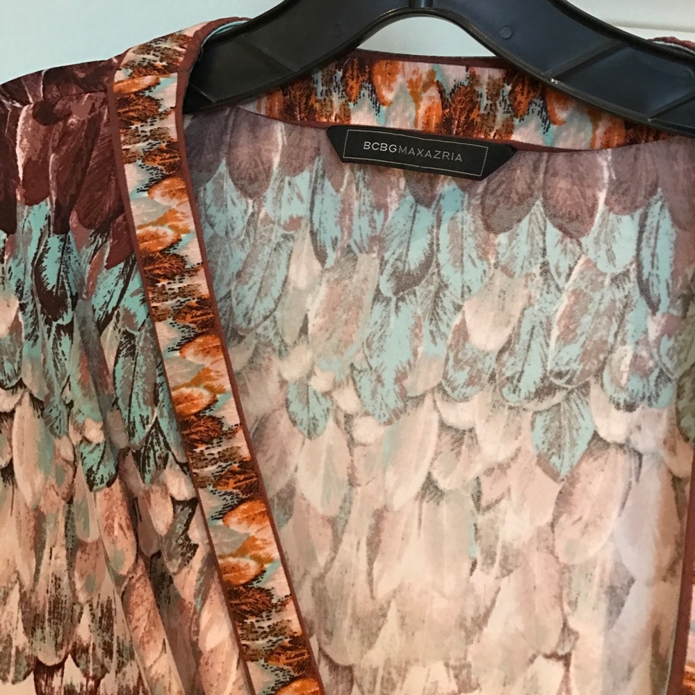 Bcbg Pattern Wrap Around Dress - image 2